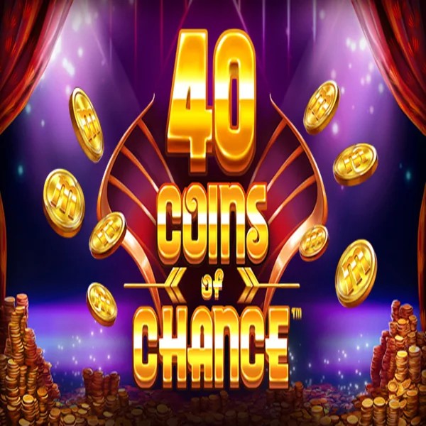 Official Slots logo: 40 Coins of Chance by SYNOT Games at Wonaco Casino