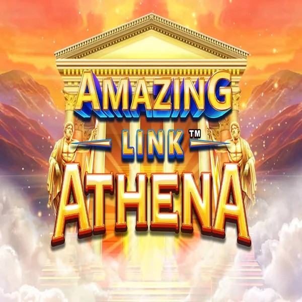 Amazing Link Athena slot visual from SpinPlay Games available on wonacoo.com