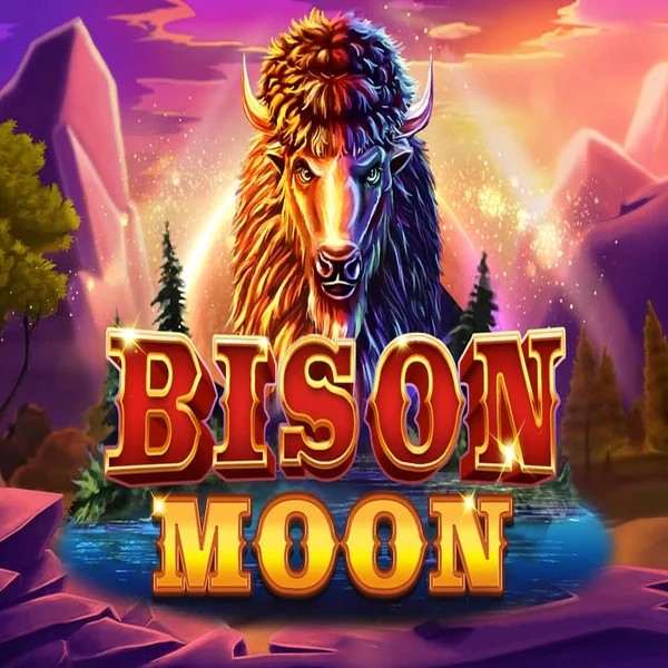 Slots logo of Bison Moon from Northern Lights Gaming at Wonaco Casino