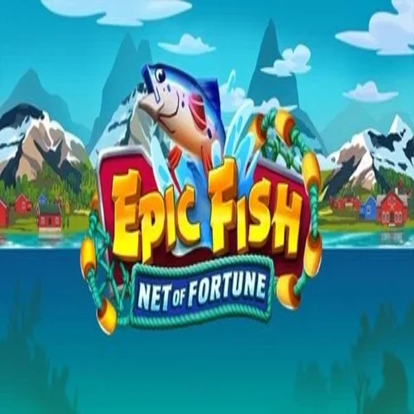 Slots logo of Epic Fish Net of Fortune from Quickspin at Wonaco Casino