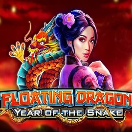 Floating Dragon Year of the Snake by Pragmatic Play, showcased at wonacoo.com – game logo