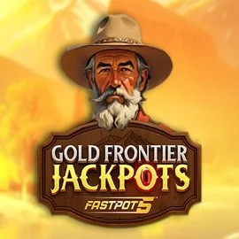 Gold Frontier Jackpots FastPot5 online game logo by Yggdrasil on wonacoo.com