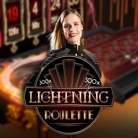 Lightning Roulette logo – Live Casino by Evolution at Wonaco Casino