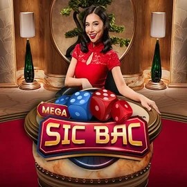 Mega Sic Bac slot visual from Pragmatic Play available on wonacoo.com