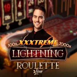 XXXtreme Lightning Roulette slot visual from Evolution available on wonacoo.com